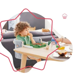 Kinderen BADABULLE Tafel stoel