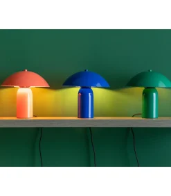 New Tafellamp Asuto - Oranje - 24x24x23.5cm Tafellampen