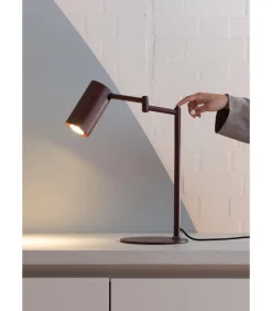 It's about RoMi Tafellamp Bilbao - Rood - 35x20x47.5cm