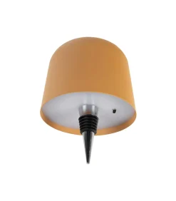 Online Tafellamp Cone Hat Led - Okergeel - Ø10cm Tafellampen
