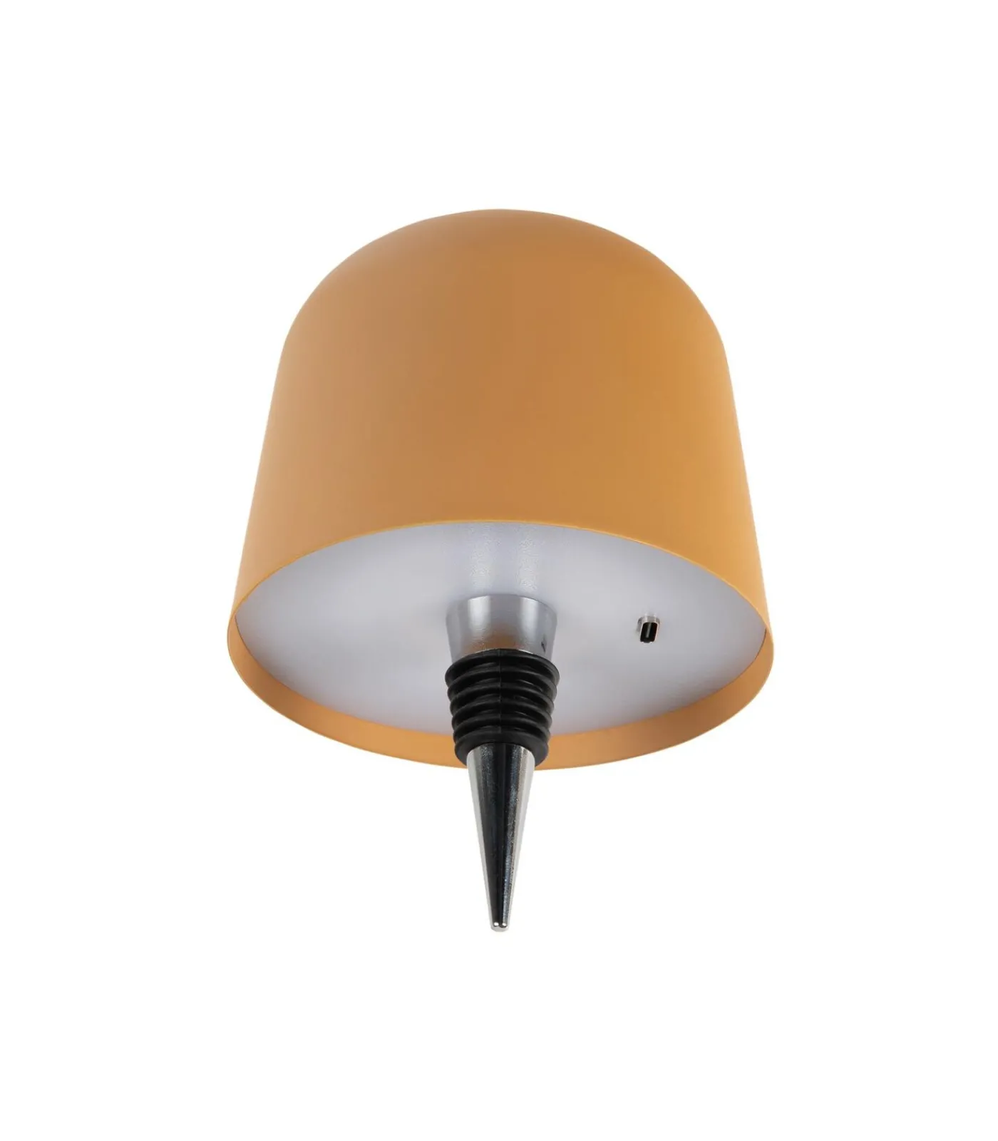 Online Tafellamp Cone Hat Led - Okergeel - Ø10cm Tafellampen