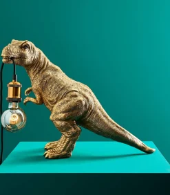 Hot Tafellamp Dinosaurus Rexy/goud Tafellampen