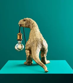 Hot Tafellamp Dinosaurus Rexy/goud Tafellampen