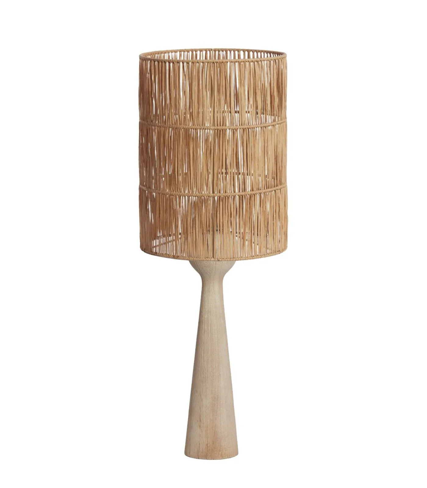 Light & Living Tafellamp Festina/Lanzano - Naturel - Ø25x70cm