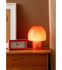 Outlet Tafellamp Gozar - Rood - 20x20x27cm Tafellampen