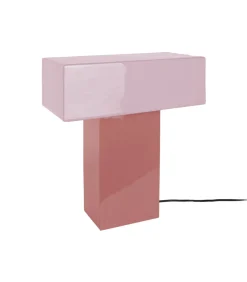 Hot Tafellamp Grato Recto - Roze - 32x15x35cm Tafellampen