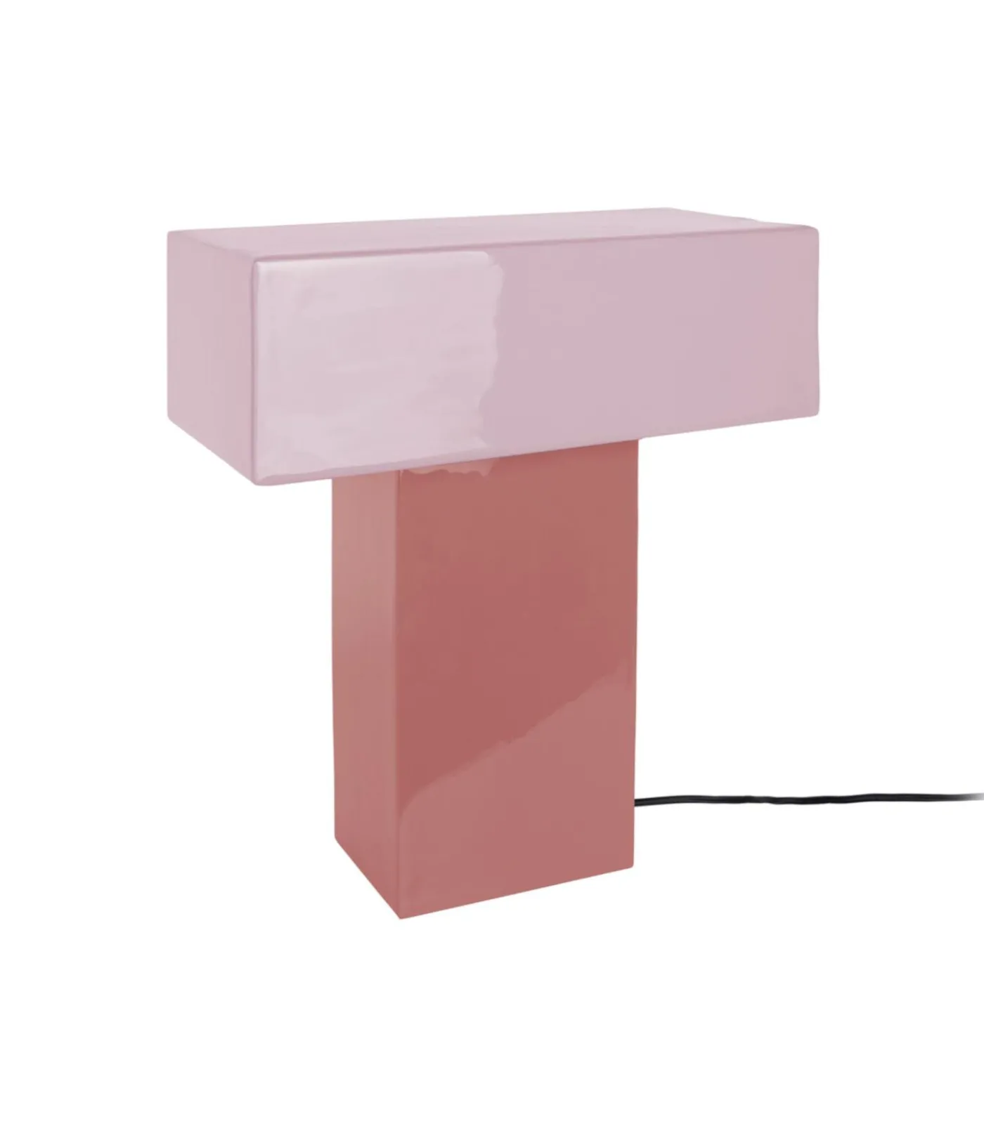 Hot Tafellamp Grato Recto - Roze - 32x15x35cm Tafellampen