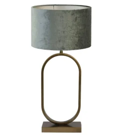 Online Tafellamp Jamiri/Gemstone - Ant, Brons/Antraciet - Ø30x67cm Tafellampen