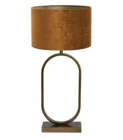 Sale Tafellamp Jamiri/Gemstone - Ant, Brons/Goud - Ø30x67cm Tafellampen