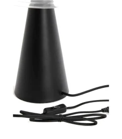 Light & Living Tafellamp Mueda - Zwart - Ø30cm