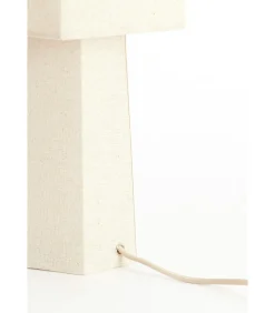 Best Tafellamp Musabo - Naturel - Ø25cm Tafellampen