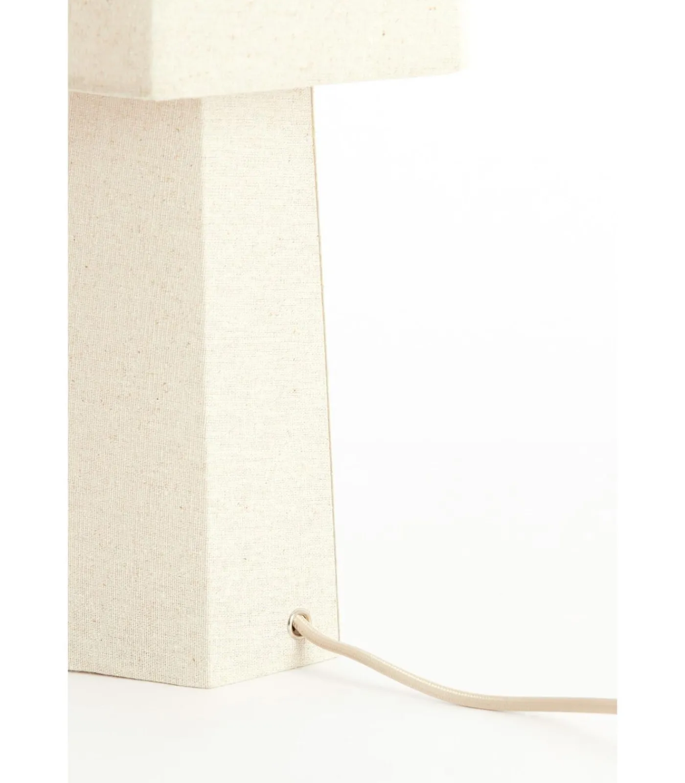 Best Tafellamp Musabo - Naturel - Ø25cm Tafellampen