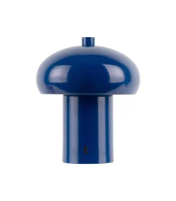 Online Tafellamp Retro Seta Led - Blauw - 12.5x12.5x15cm Tafellampen