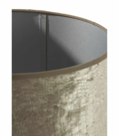 New Tafellamp Shiva/Chelsea - Zwart/Zilver - Ø35x84cm Tafellampen