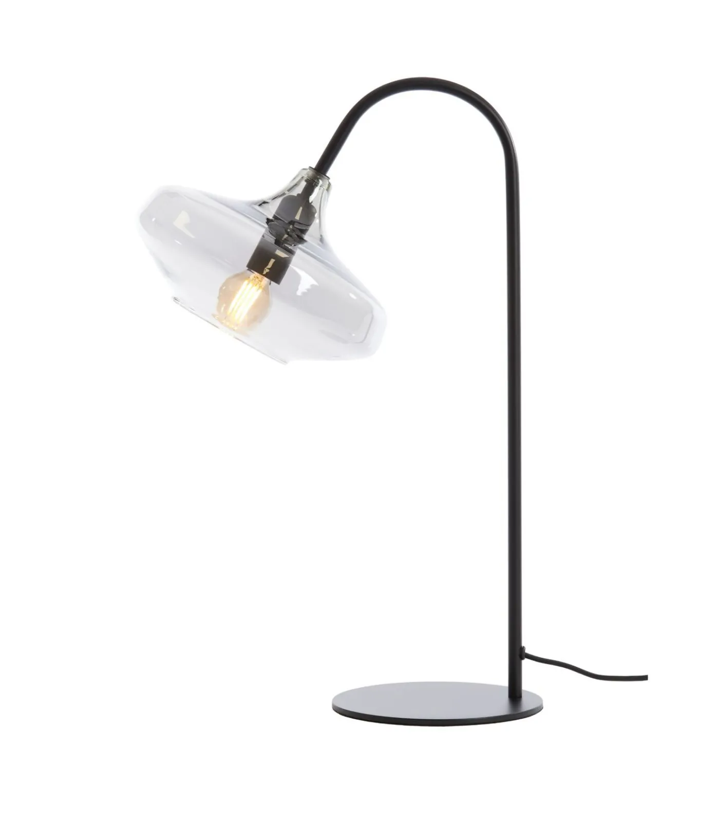 Light & Living Tafellamp Solna - Zwart - 31x22x50cm