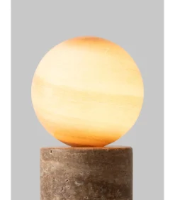 Best Tafellamp Tivoli - Bruin - Ø12cm Tafellampen