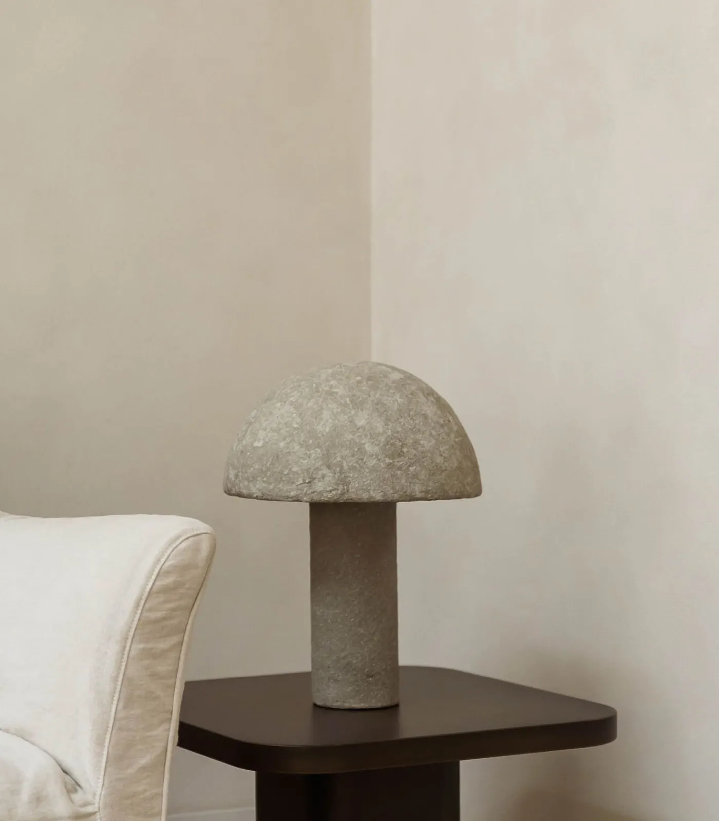 Discount Tafellamp 36xH47,5cm grey Nome Tafellampen