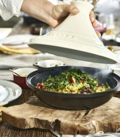 Staub Tajine - Creme - ø 28 cm / 2 liter