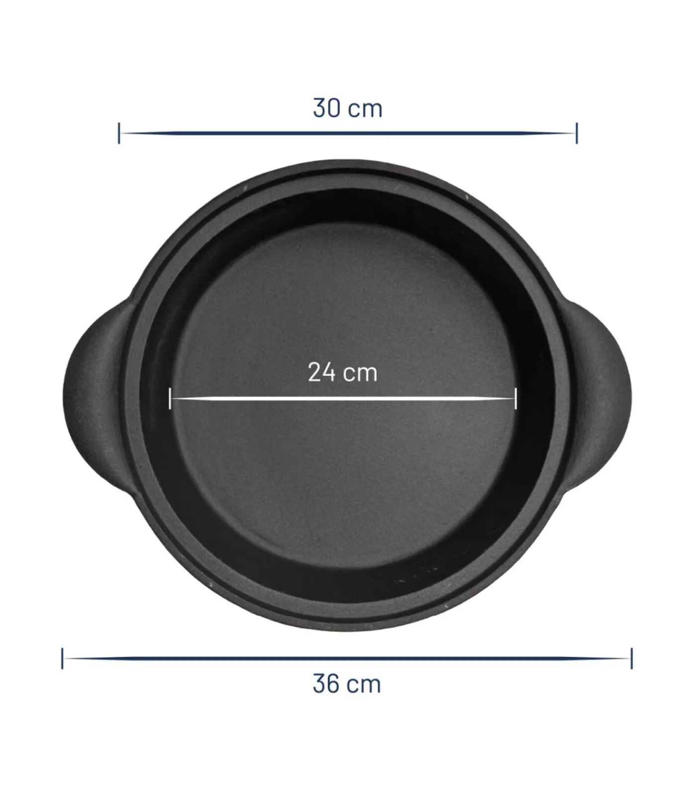 Blackwell Tajine Gietijzer - Zwart - ø 30 cm / 3 liter