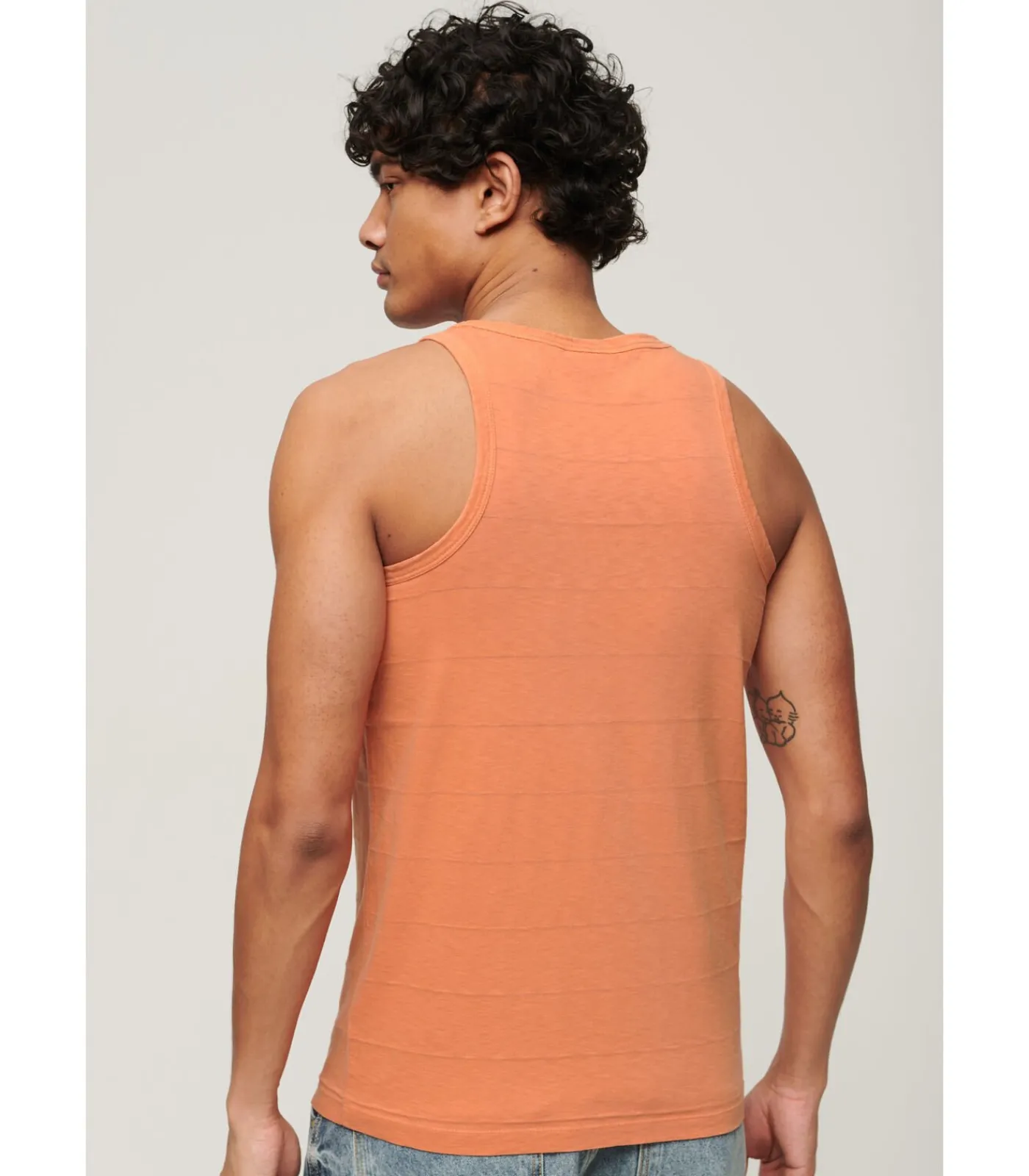 Heren Superdry Tanktop met structuur Vintage