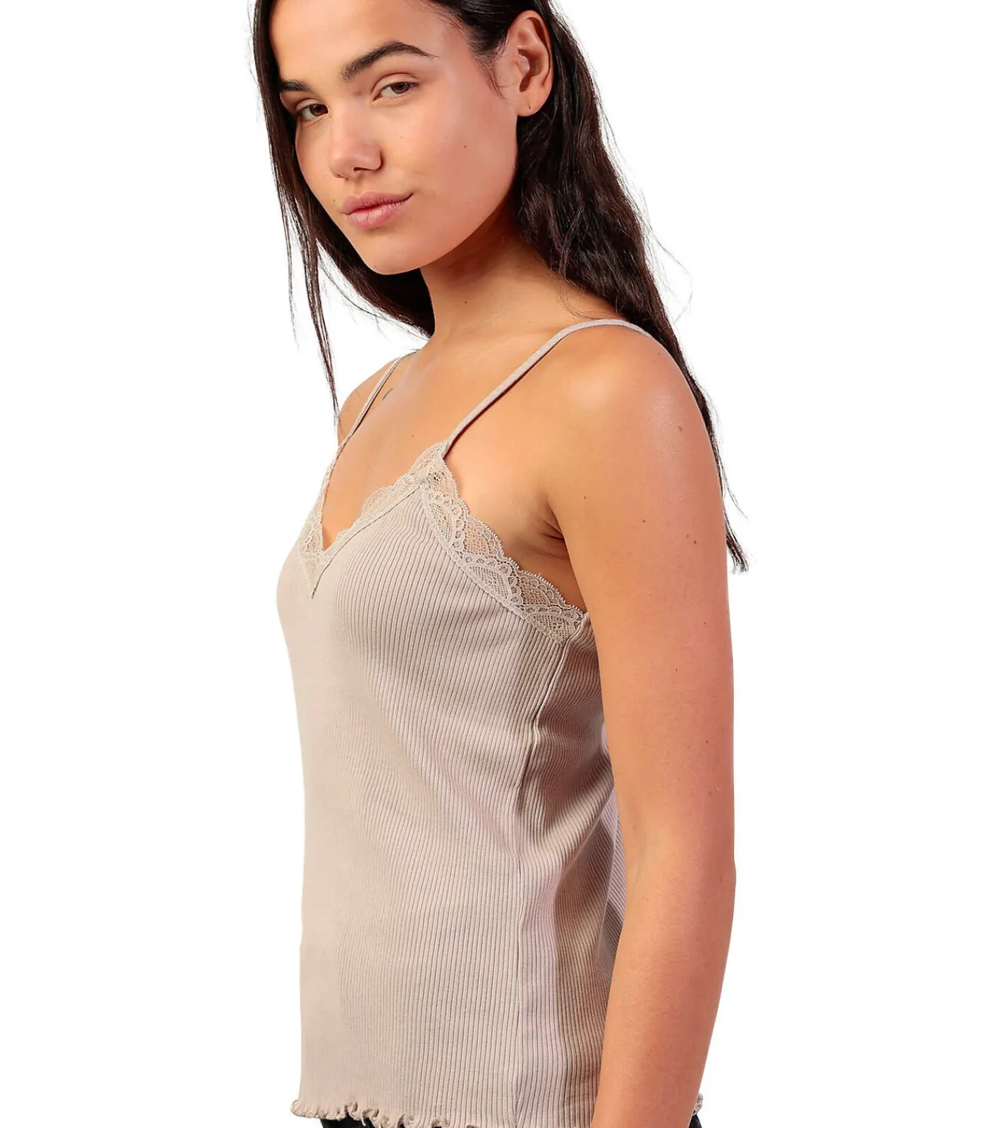 DAMES ADMAS Tanktop Rib