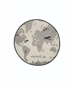 Kinderen OYOY Tapijt “World Rug”