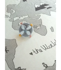 Kinderen OYOY Tapijt “World Rug”