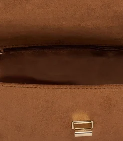 Tas van imitatiesuède Bruin OS DAMES Tassen