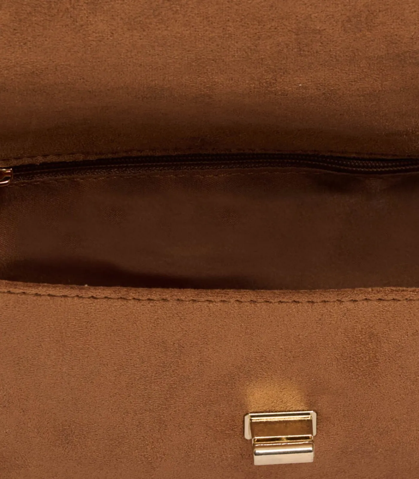 Tas van imitatiesuède Bruin OS DAMES Tassen