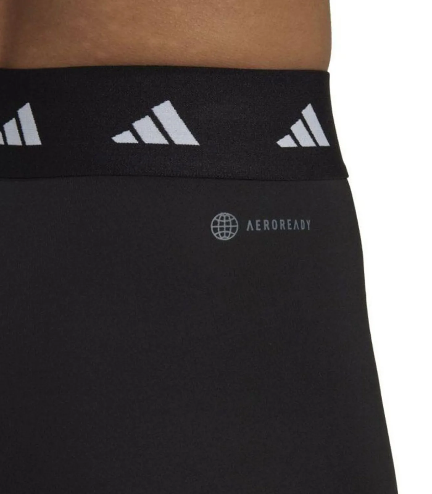 DAMES Adidas TECHFIT - Korte Broek - Zwart