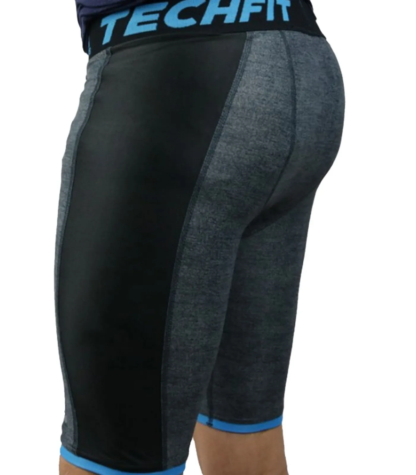 Heren Adidas TECHFIT CHILL - Panty - Grijs