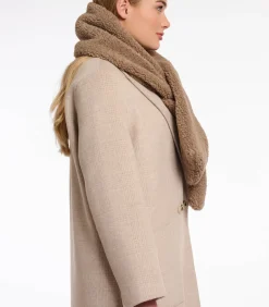 Outlet Teddy sjaal Toffee OS DAMES Sjaals