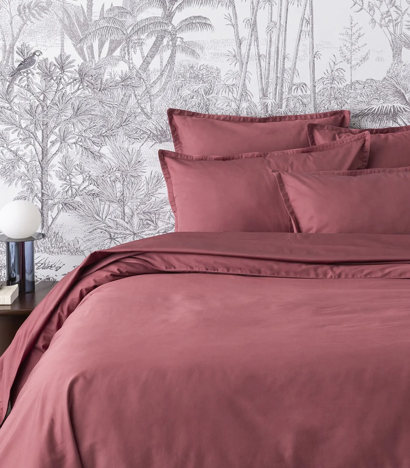 Discount Teophile - Effen hoeslaken in biologisch katoen satijn Hoeslakens