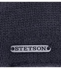 Outlet Texas Knitted Cotton Donkerblauw Heren Hoeden & Petten
