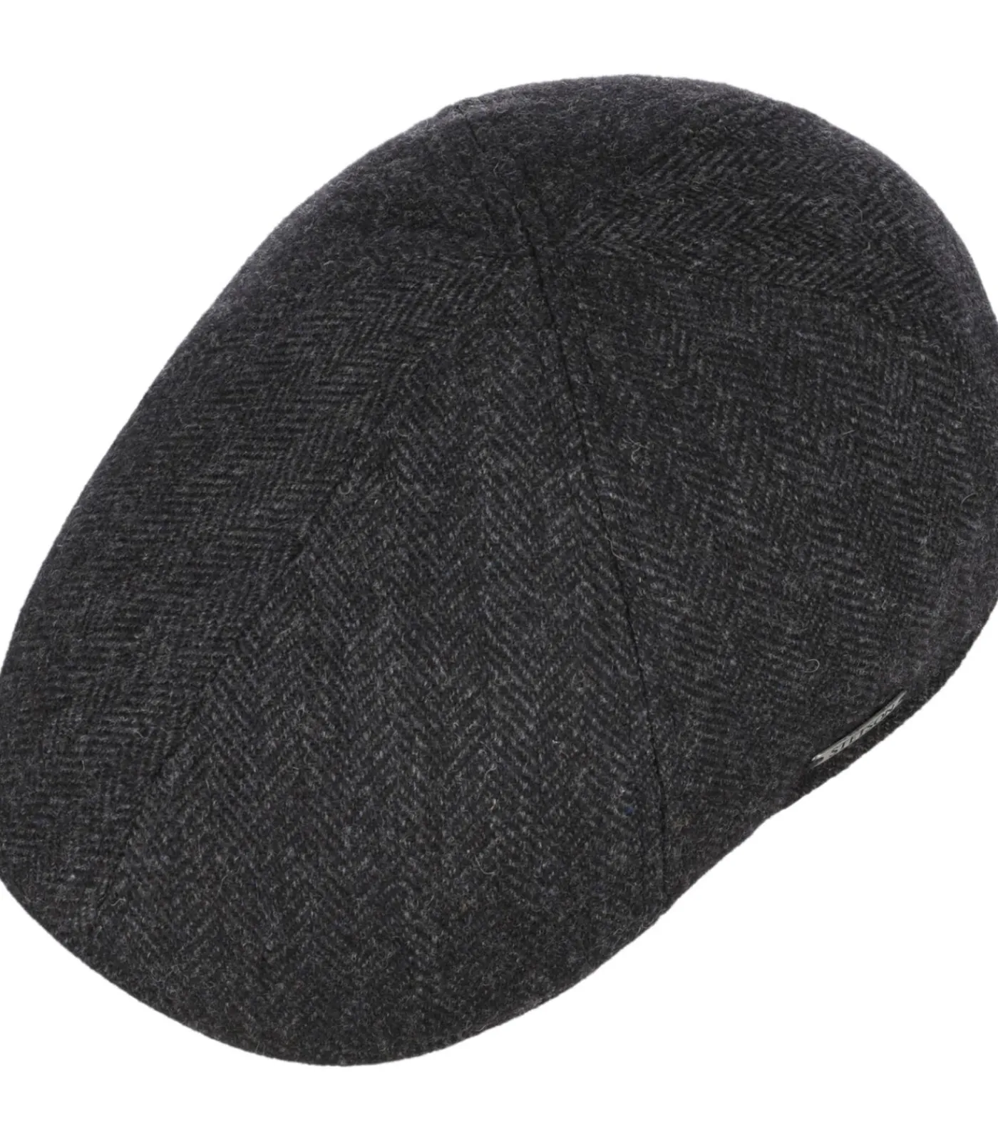 Online Texas Wool Herringbone Grijs Heren Hoeden & Petten