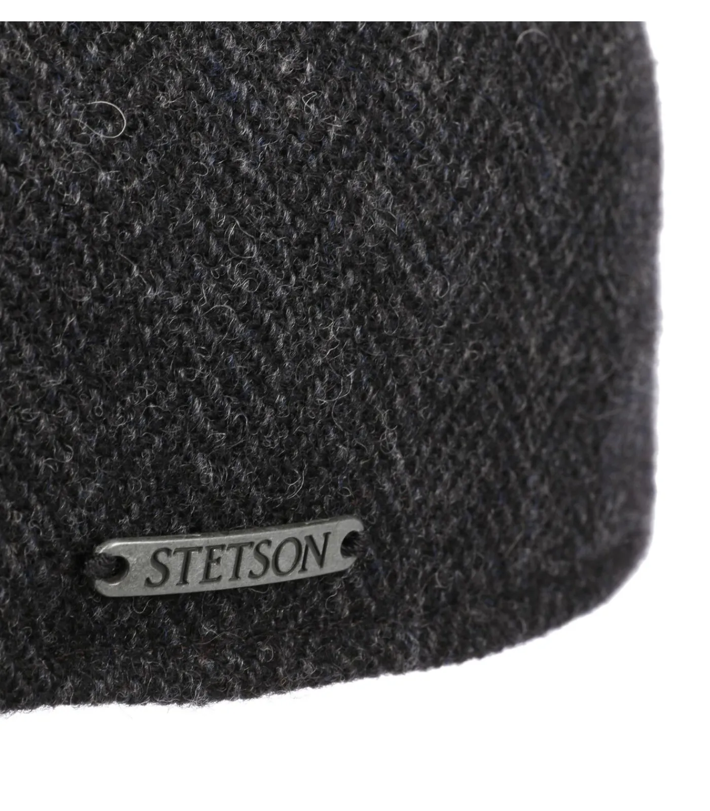 Online Texas Wool Herringbone Grijs Heren Hoeden & Petten