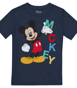 Kinderen Disney TEXT - T-shirt - Marineblauw