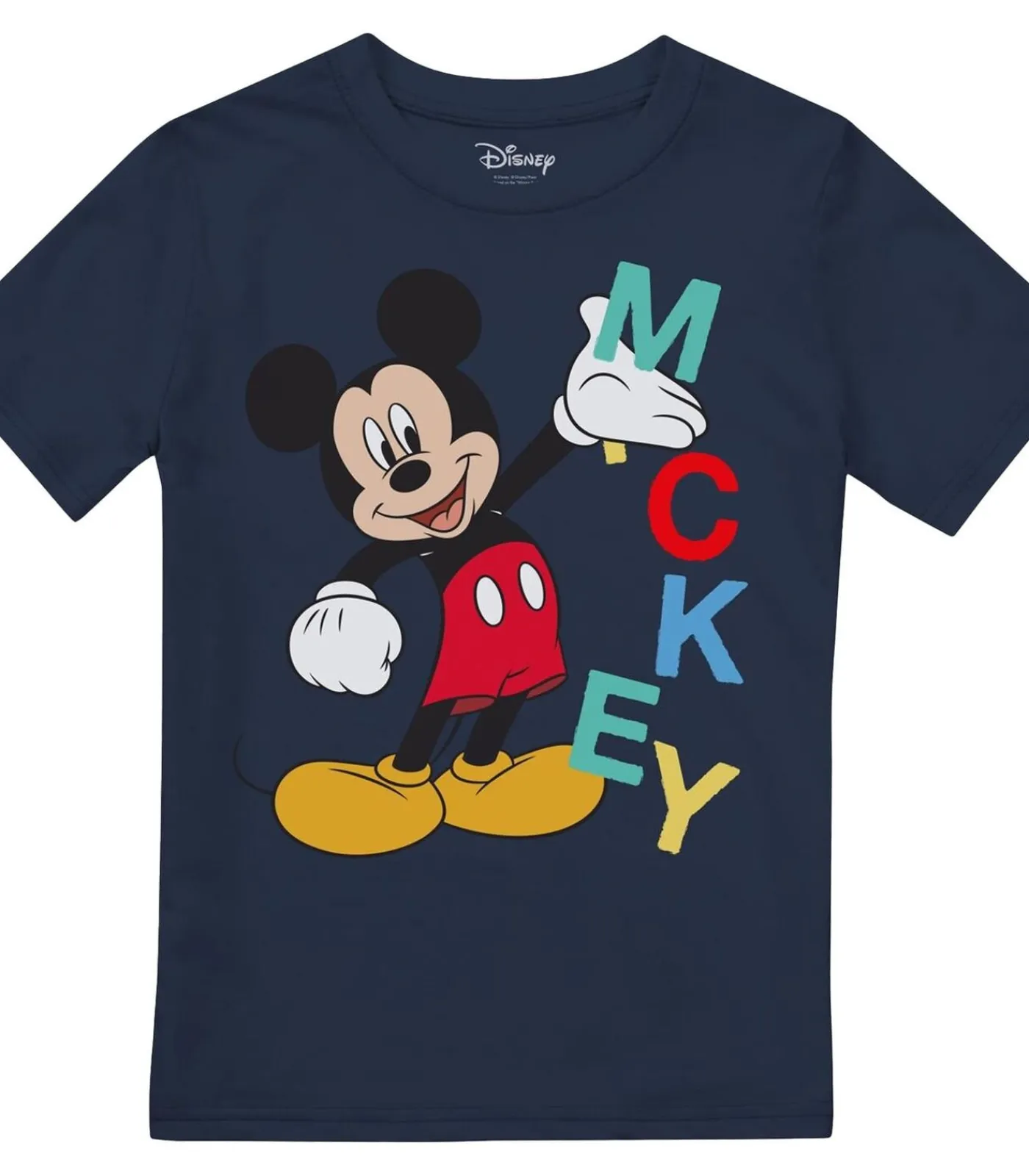 Kinderen Disney TEXT - T-shirt - Marineblauw