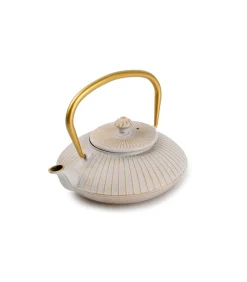 New Theepot 50cl beige/goud Ocha Koffie & Thee Maken