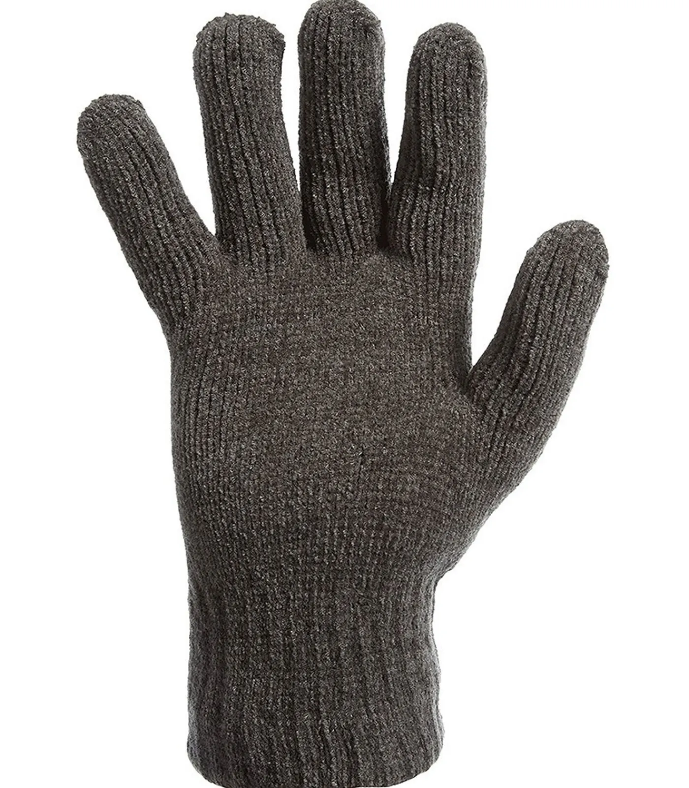 DAMES Heatkeeper Thermo Handschoenen Dames Chenille Dark Grey