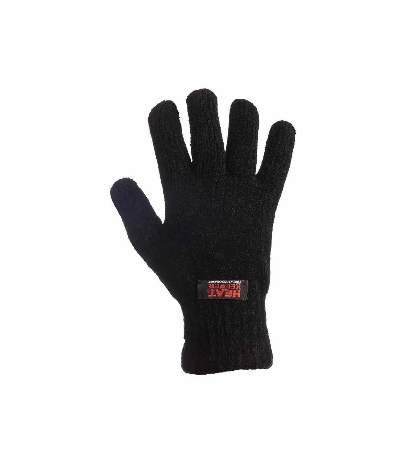 DAMES Heatkeeper Thermo Handschoenen Dames Chenille Zwart