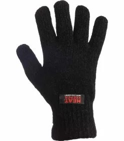 DAMES Heatkeeper Thermo Handschoenen Dames Chenille Zwart