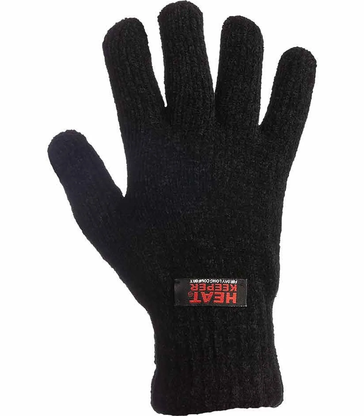 DAMES Heatkeeper Thermo Handschoenen Dames Chenille Zwart