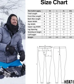 Clearance Thermo Legging Heren Comfort Heren Thermisch Ondergoed