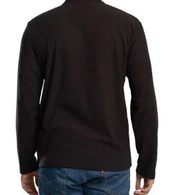 Sale Thompson Marl Fleece Met Halve Rits Heren Truien & Cardigans