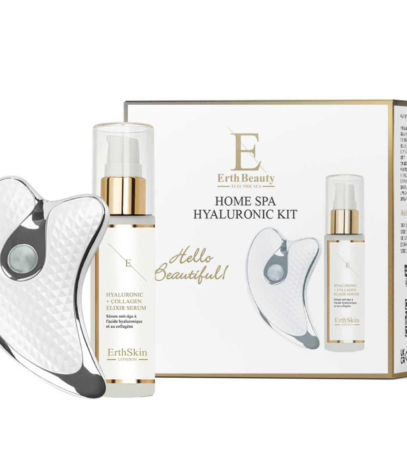 Thuis spa Hyaluronzuur Kit (SONIC GuaSHA + H Serum) Beauty Gift Sets