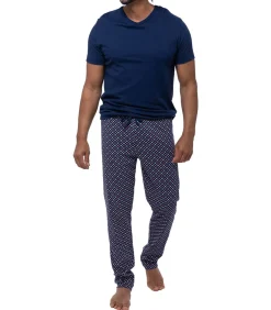 Heren Mey Tie Minimal - pyjama