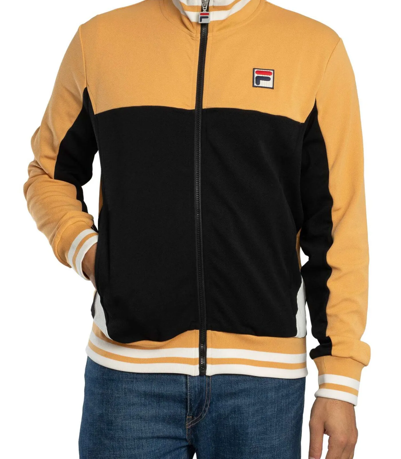 Clearance Tiebreaker Funnel Neck Trainingsjack Heren Sportkledij