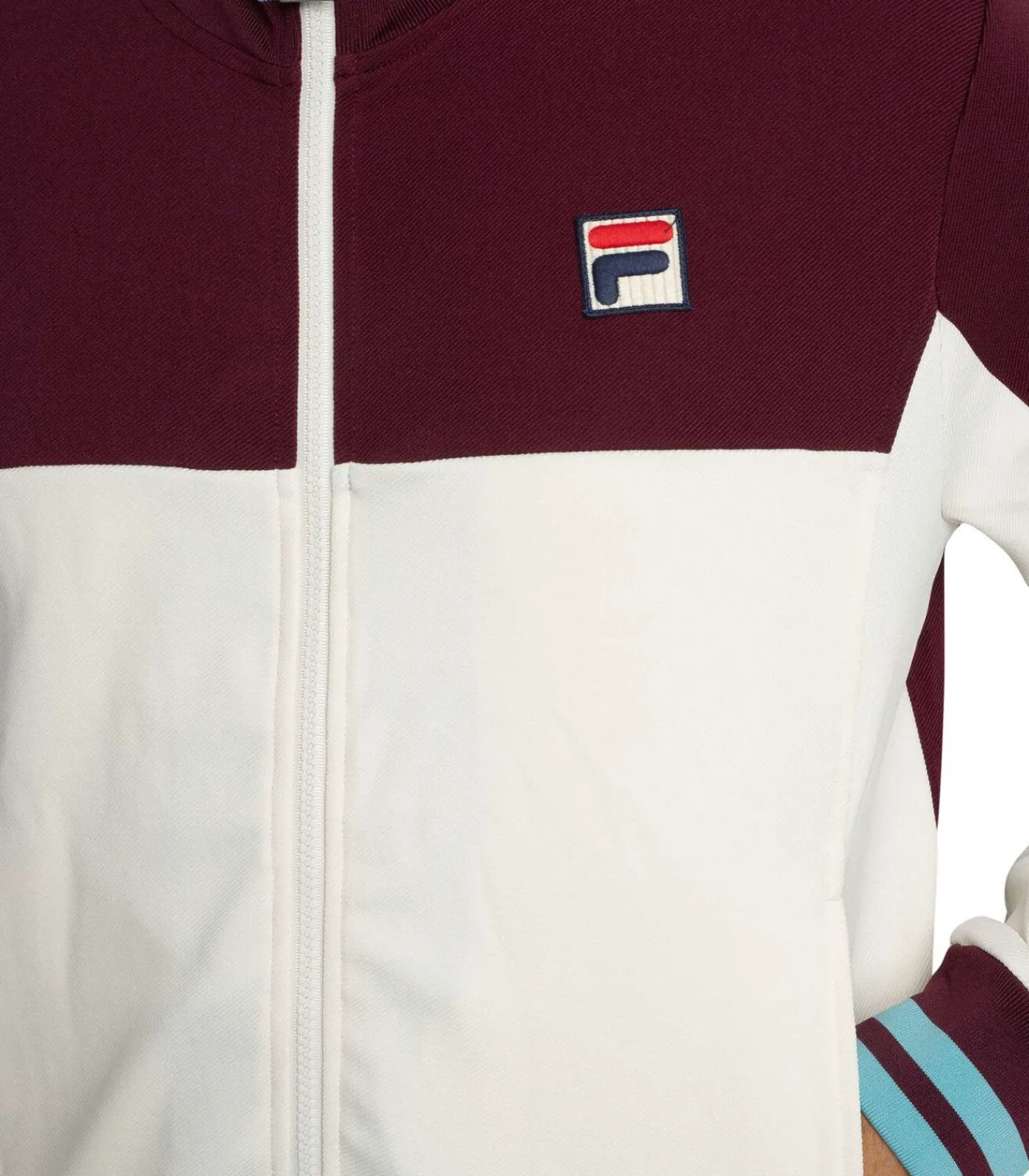 Heren FILA Tiebreaker Funnel Neck Trainingsjack