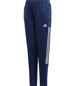 Kinderen Adidas TIRO 21 - Joggingbroek - Wit